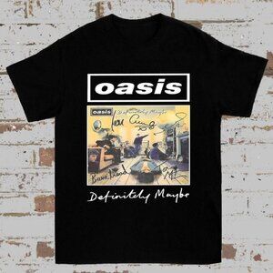 NWT band tees T shirt rock Oasis big logo y2k rare tee Full Size